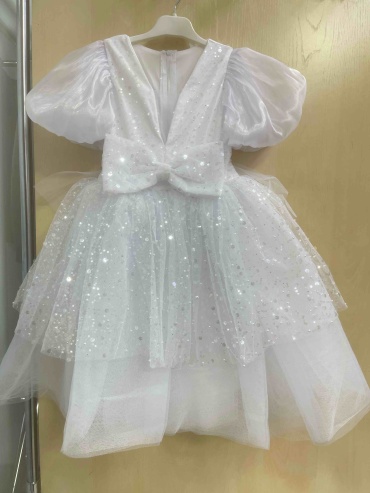 Нарядное платье FASHION белый
