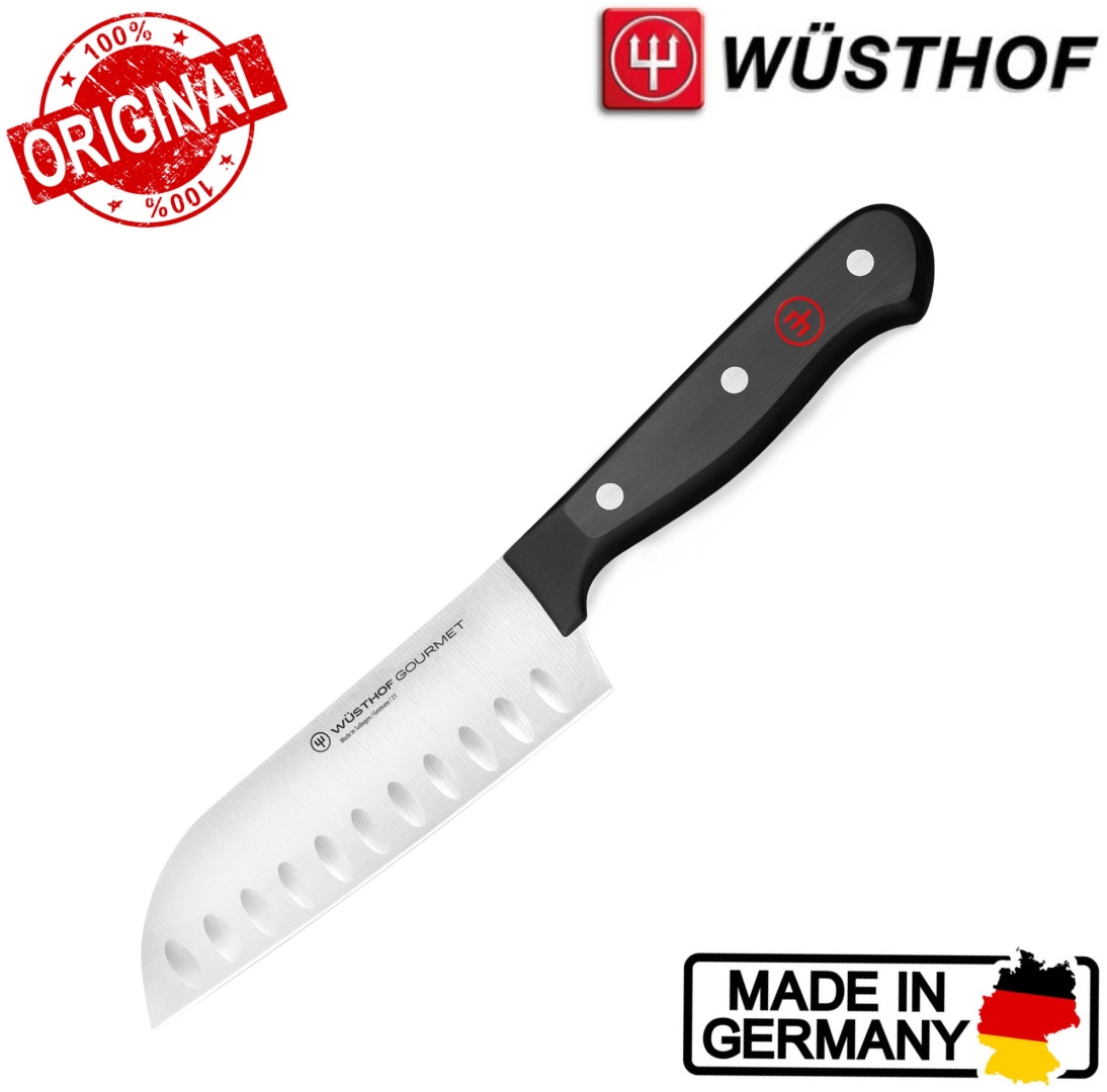 Универсальный WUSTHOF Germany Santoku 13 см, лезвие: углеродистая сталь 1 шт