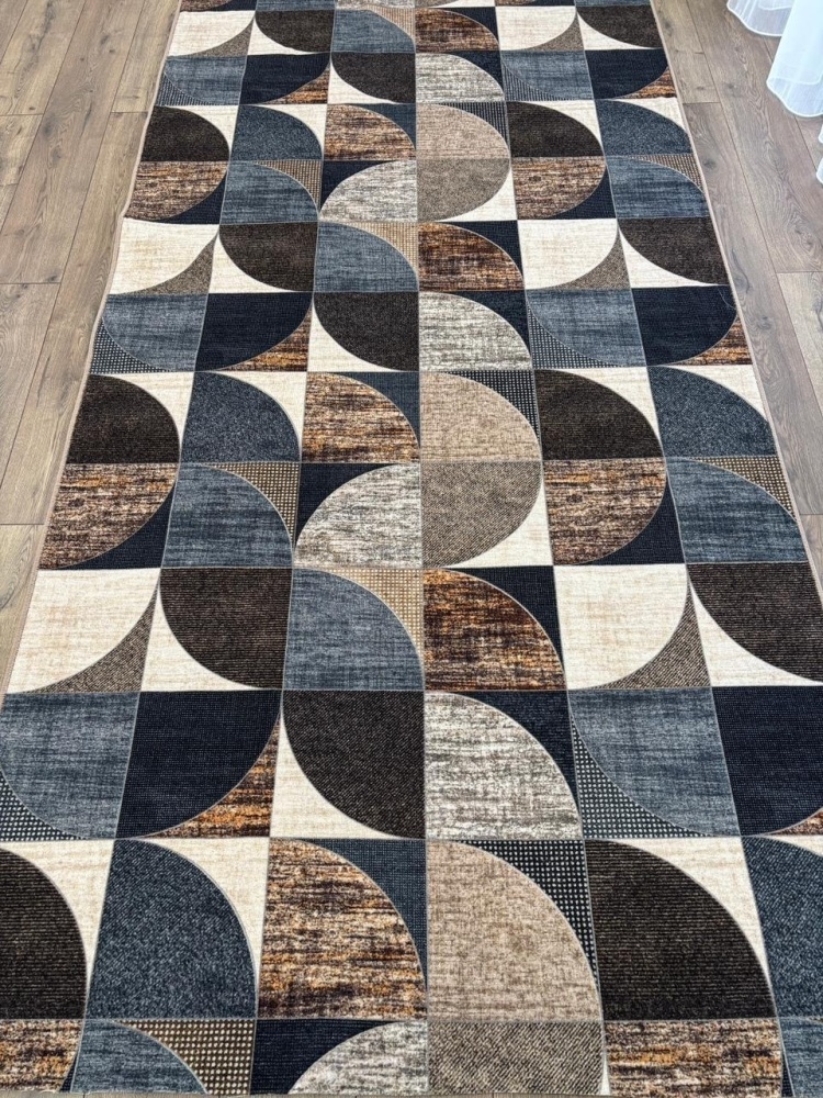 Ковровая дорожка S&M Сomfort безворсовая, полипропилен, 120 см x 2 м