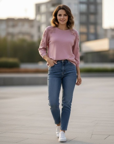 Джемпер Womens fashion розовый