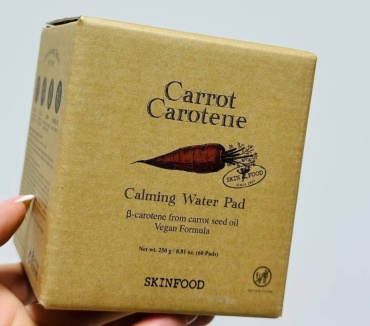 Skinfood тонер-пэды Carrot Carotene Calming Water Pad 250 мл