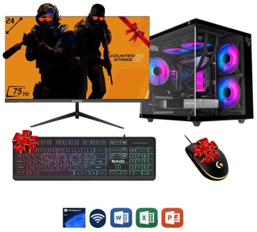 GAMESHARD i3-12100F / RTX 2060 Super 8 Гб / 16 Гб /  SSD 512 Гб / Win 11 Pro