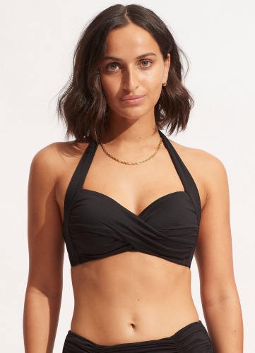 Купальник раздельный SEAFOLLY черный