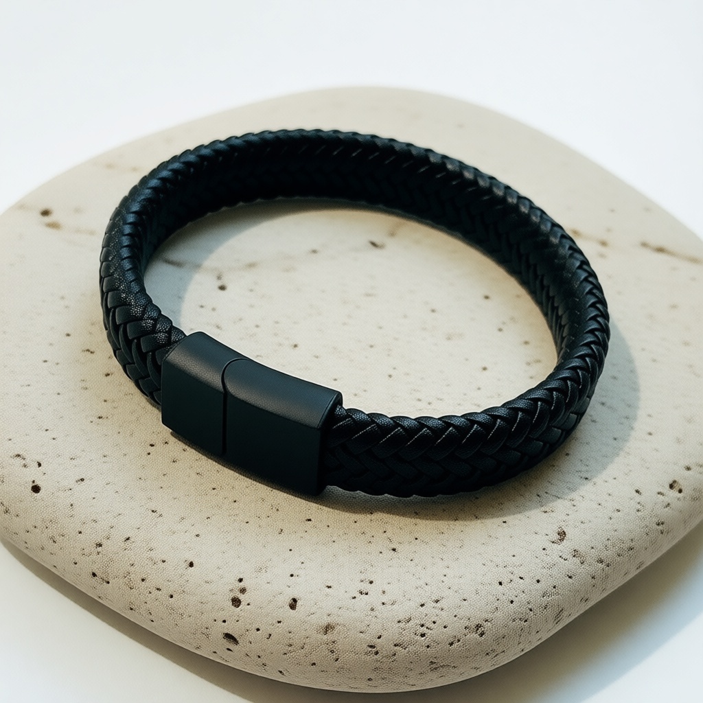 CREO jewelry длина 18.5 см натуральная кожа, металл