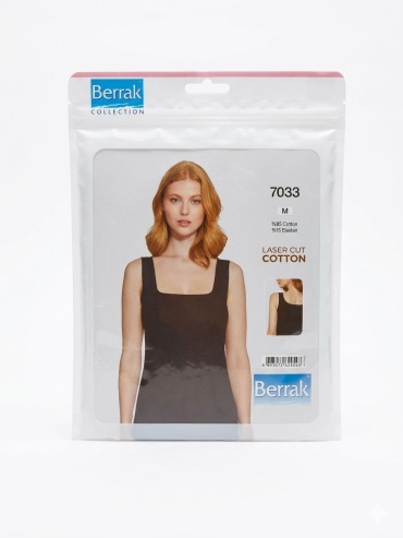 Майка Berrak collection коричневый