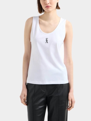 Майка Emporio Armani белый