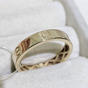 Gaukhar Jewelry GJ1293-K размер 18.5 вес 1.96 г золото, без вставок