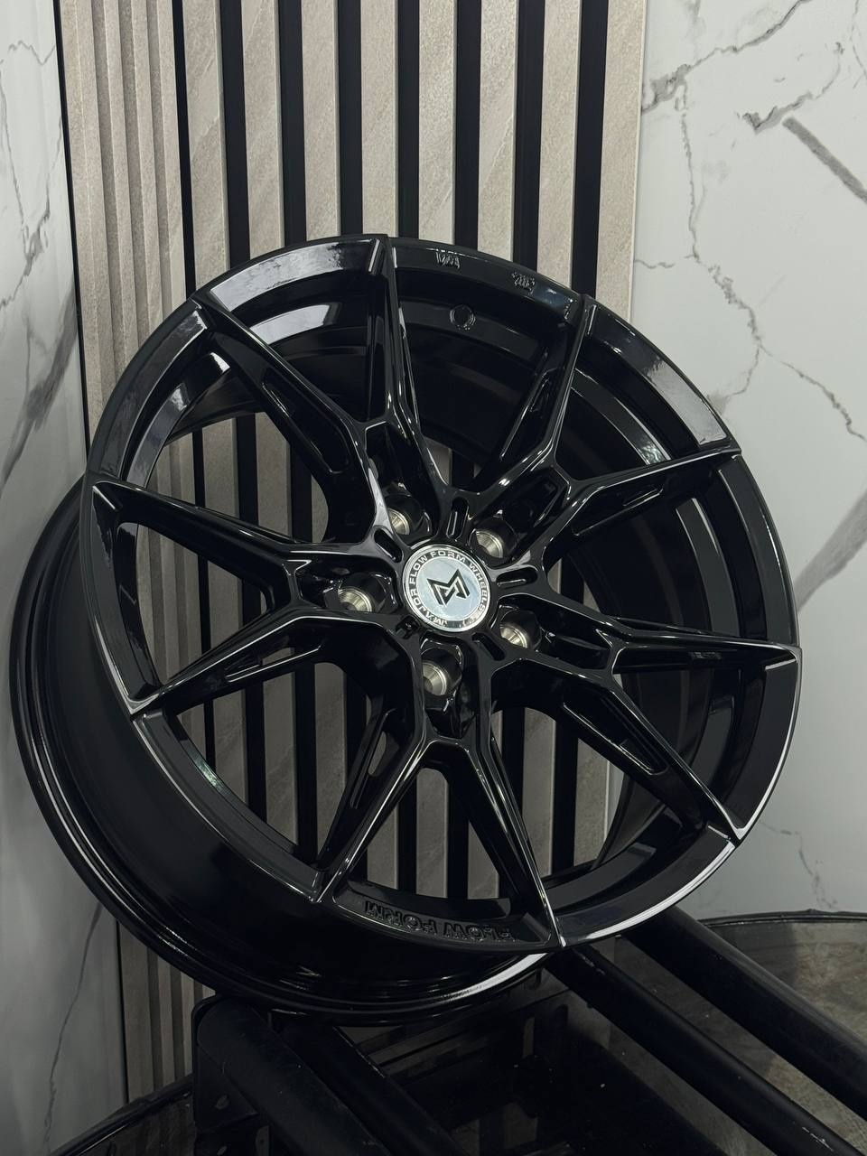 Top Grade H3487F 7.5x17/5x112 D66.6 ET35 4 диска черный