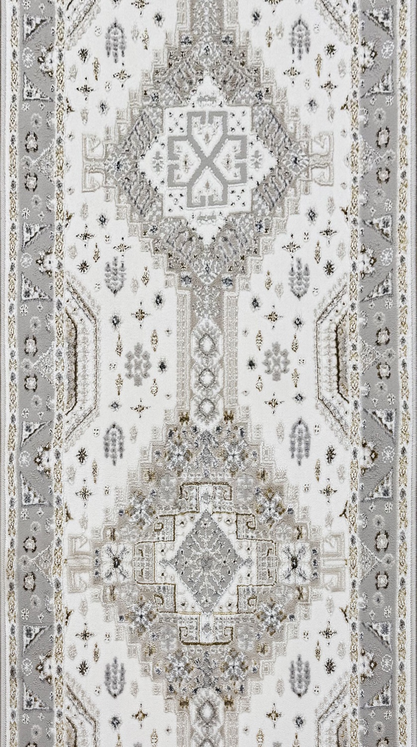 Ковровая дорожка Yusuf Hali короткий ворс, полиэстер, 120 см x 9.5 м