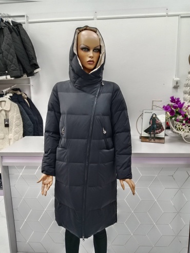 Пуховик STYLEX черный, бежевый