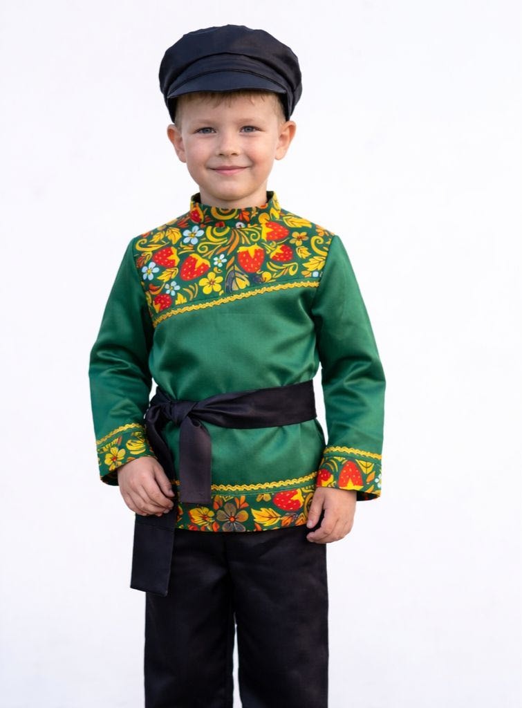 Национальный костюм зеленый