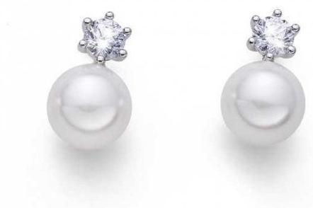 Серьги Oliver Weber ювелирный сплав, кристаллы Swarovski, жемчуг Swarovski