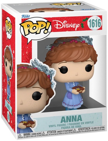 Funko Фигурка Funko POP! Disney Princess Holiday Anna (1616) по мотивам вселенной "Дисней". 10 см 1 шт
