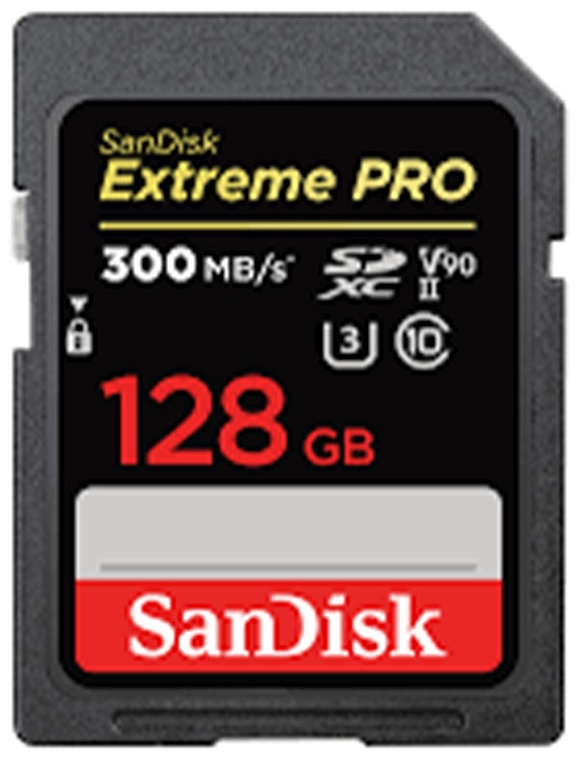 Карта памяти SanDisk Secure Digital XC Extreme Pro SDSDXDK-128G-GN4IN 128 Гб