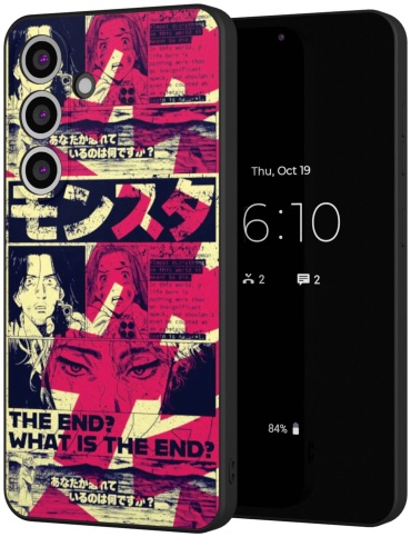Чехол Mcover для Samsung Galaxy S25 рисунок