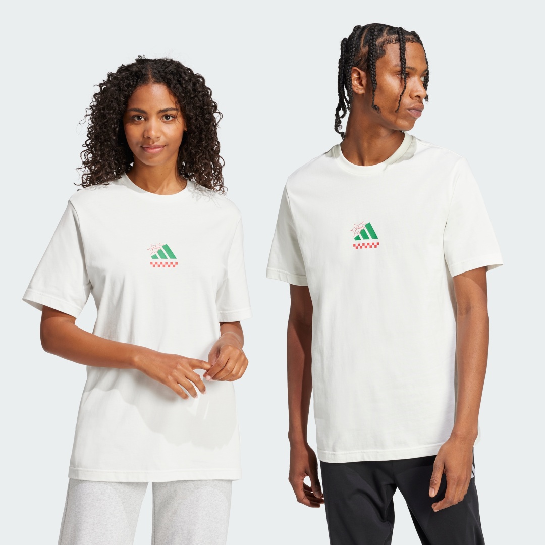 Футболка adidas белый