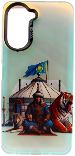 Чехол для Samsung Galaxy A36 голубой