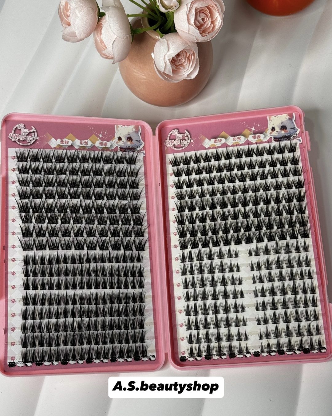 Eyelashes Extension пучковые C, C+ 0.30 мм черный mix 10-13 мм