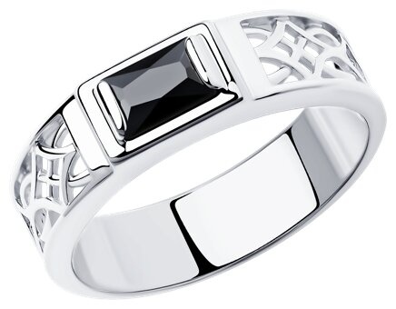 Diamant 50695 размер 23 вес 4.2 г серебро, фианит