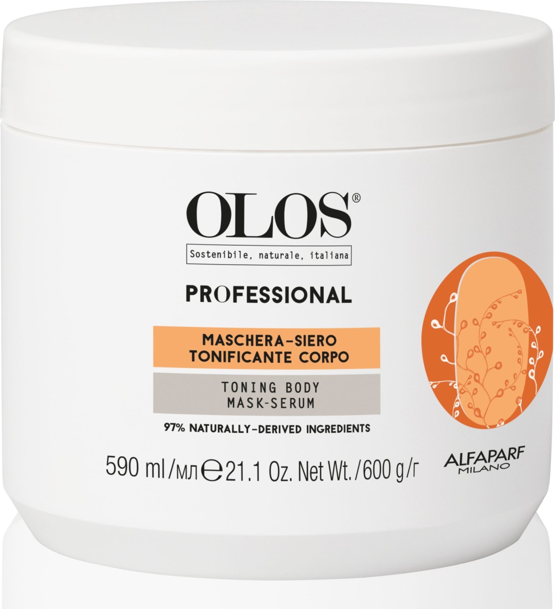 OLOS маска для тела Toning Body Mask-Serum 600 г