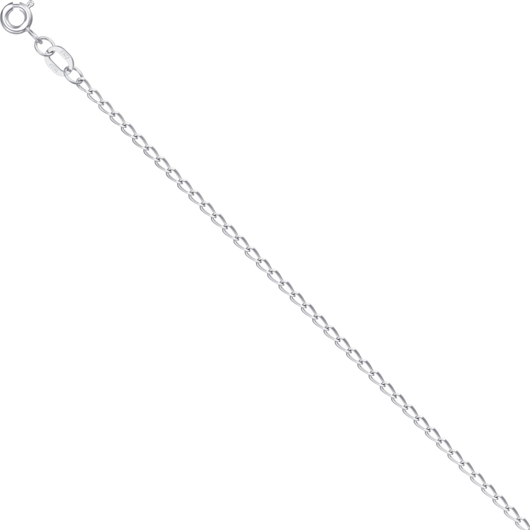 Lucente Silver ZO-НЦ_22-010Ю-3_0_4_50 длина 50 см, вес 1.76 г серебро, плетение панцирное