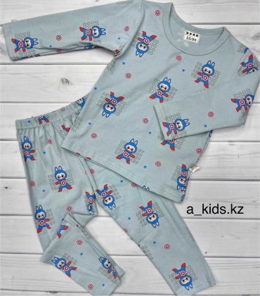 Пижама Akids серый