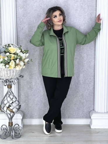 Повседневный костюм She's хаки