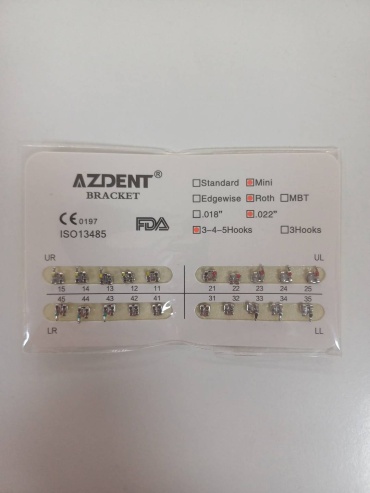 Azdent брекет 331087300 металл