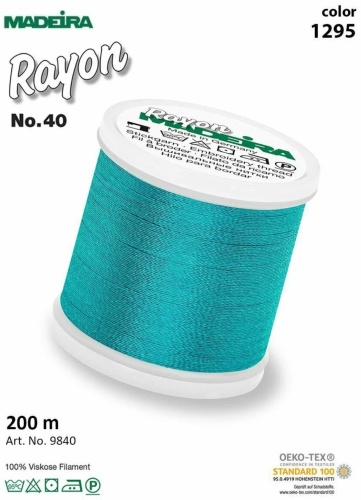 Madeira Rayon № 40 9840-1295 200 м 1 шт