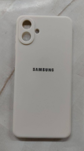 Чехол для Samsung Galaxy A07 молочный
