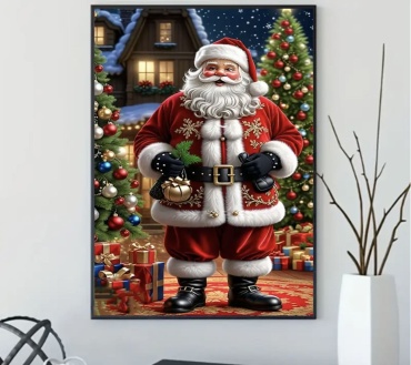 Assel Luxe 3D-картина Санта клаус 70x100 см