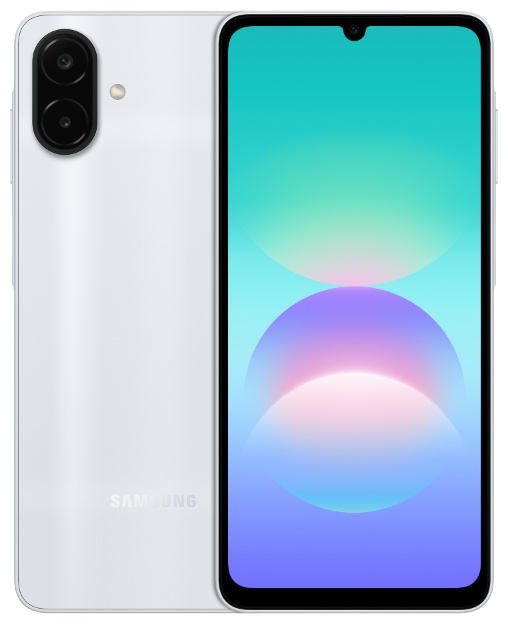 Смартфон Samsung Galaxy A08 4 ГБ/64 ГБ серебристый