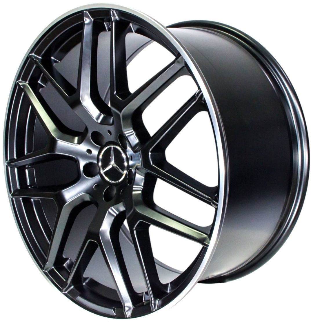 Mercedes-Benz 777 8.5/9.5x21/5x112 D66.6 ET35.45 4 диска черный, серебристый