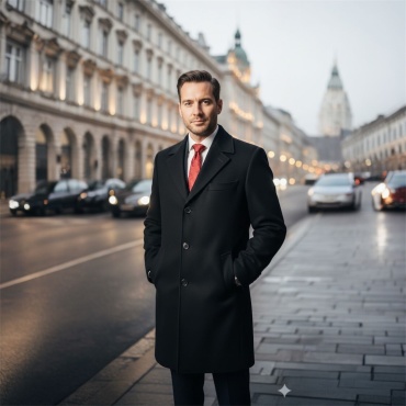 Пальто WORLD COSTUM черный
