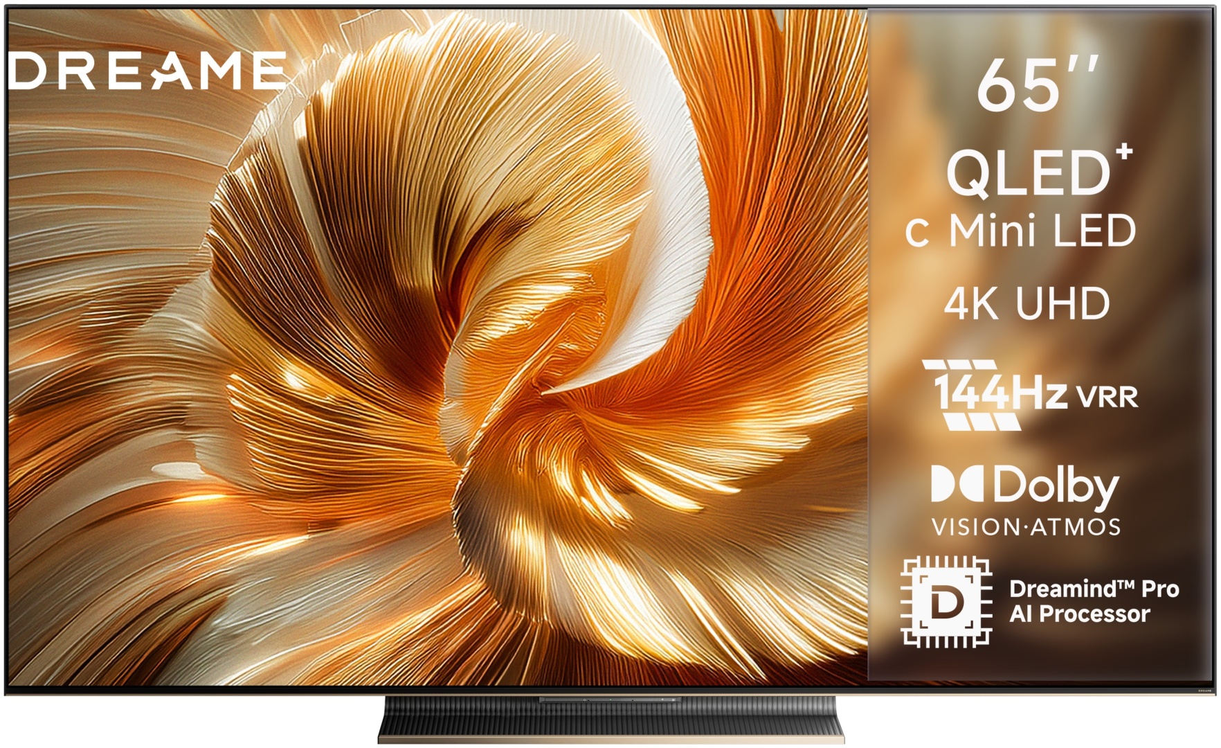 DREAME Aura 65S100 165 см черный
