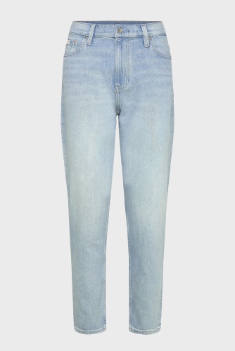 Джинсы джинсы-мом Calvin Klein Jeans бежевый