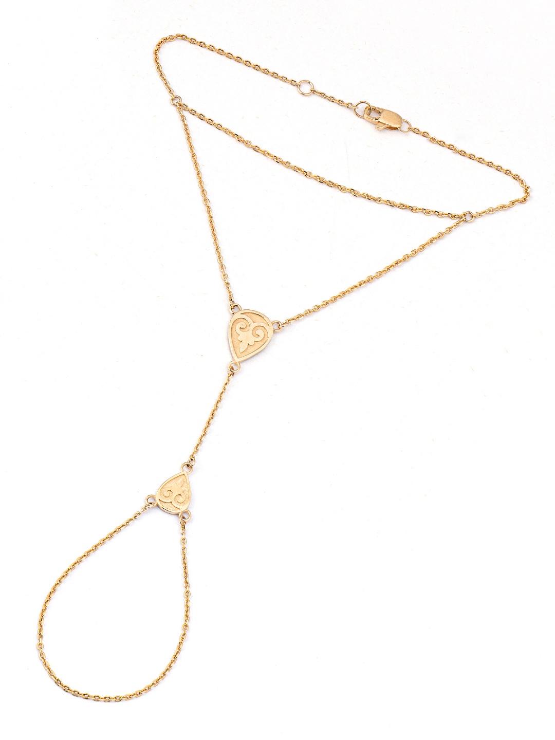 Lucente BRA-LU-585-9956407-18 длина 18 см, вес 2.85 г золото, плетение фантазийное