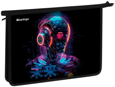 Папка для внеклассных занятий Berlingo Cyberpunk, А4, мультиколор