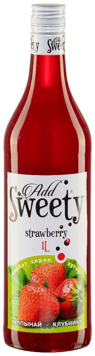 Add Sweety сироп клубника 1000 мл