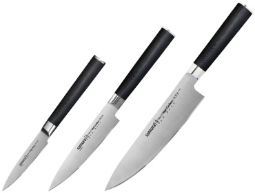 Набор ножей Samura SM-0220, лезвие: сталь 3 шт
