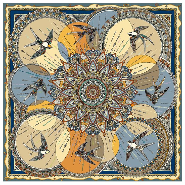 Платок EMPIRE вискоза 90 x 90 см