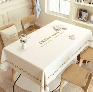 Скатерть DANL casual FELK 180x120 см, ПВХ, полиэстер, 1 шт