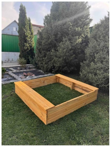 Песочница 150x150x30 см