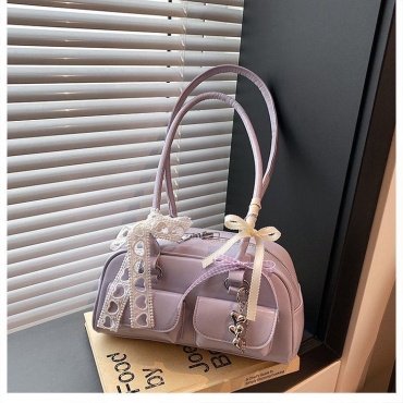 Сумка седло AYMODA искусственная кожа фиолетовый