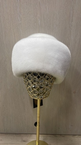 Шапка SemiFur размер 56, 57, 58, белый