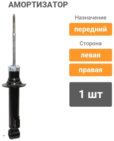BAIKOR передний BKSA0185 1 шт