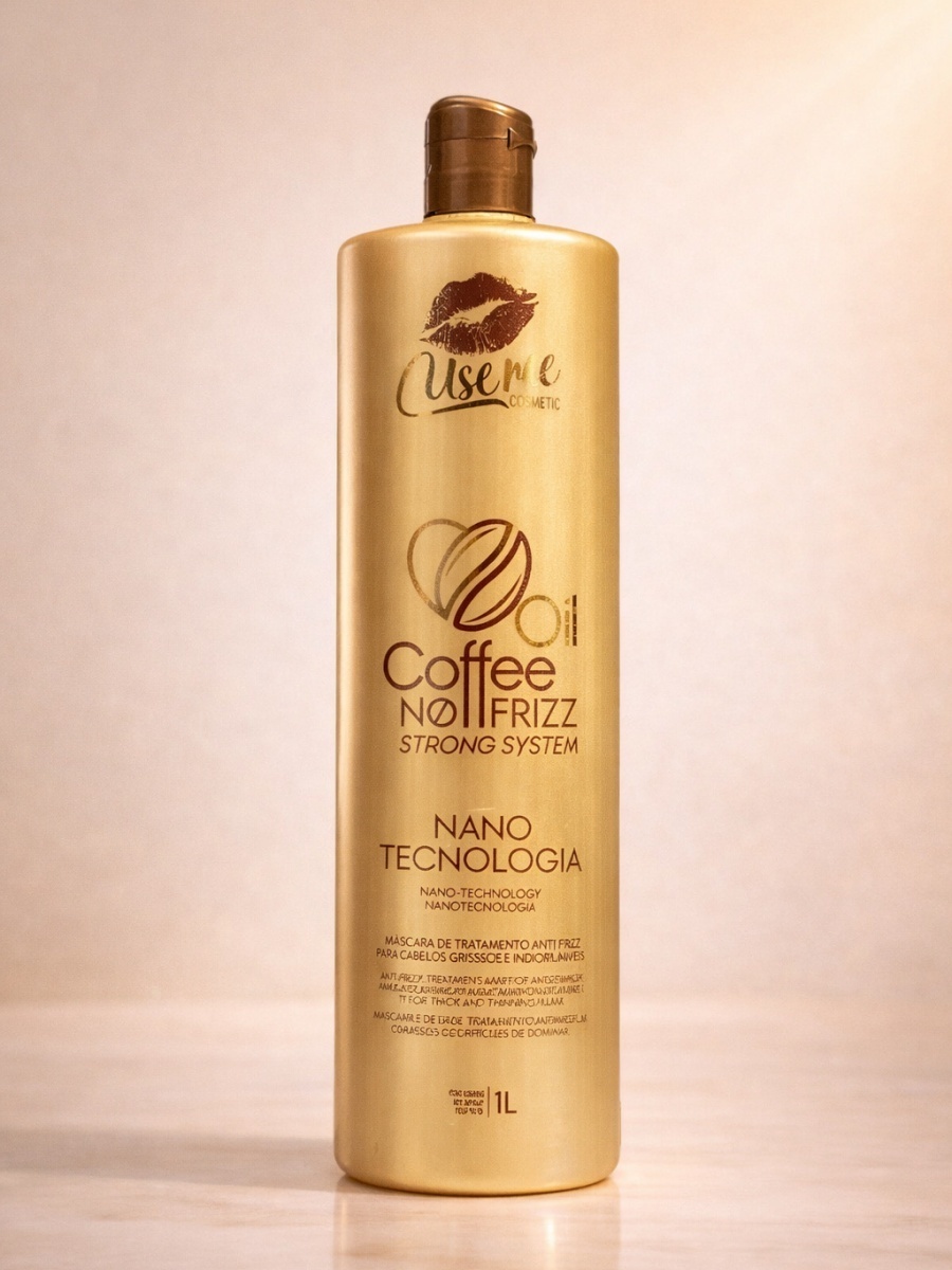 Use Me Cosmetic кератин Coffee Oil No Frizz для выпрямления жёстких волос 1 л 1000 мл