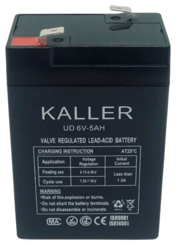 Аккумулятор KALLER 6V 5AH
