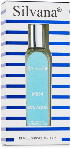 Silvana M834 BVL AQUA парфюмерная вода EDP 18 мл, для мужчин