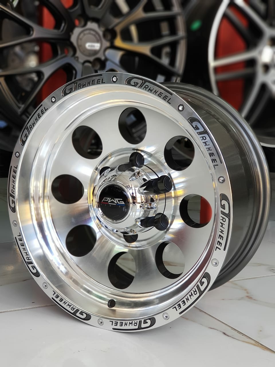 Rainbow Dance GTR WHEELS 10x15/6x139.7 D110.1 ET-44 4 диска серебристый